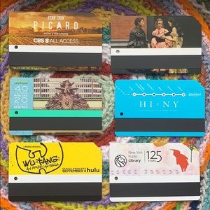 NYC collectible Metrocards rare new